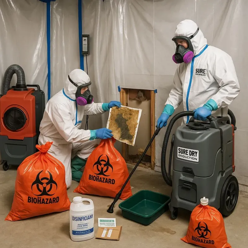 Contaminated Water Handling Protocols process in Whitesboro, AL