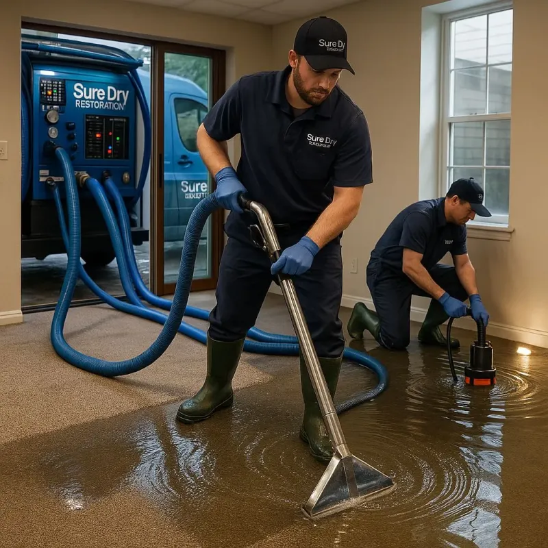 Water Extraction and Removal process in Whitesboro, AL